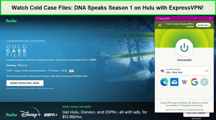  Schauen Sie Cold Case Files: DNA Speaks Staffel 1 auf Hulu mit ExpressVPN an. in - Deutschland 
