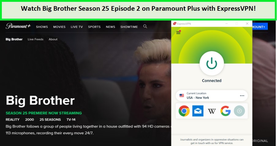 Watch Big Brother Season 25 Episode 2 on Paramount Plus