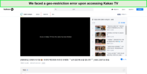 kakao-tv-geo-restriction-in-India