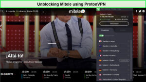 mitele-unblocked-via-protonvpn-in-Singapore