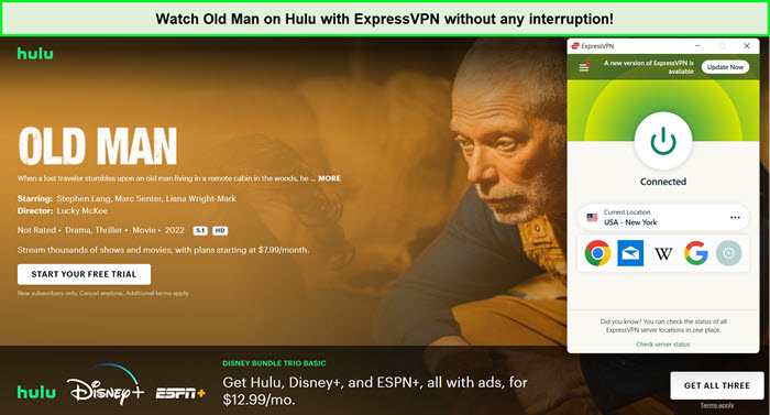  Der alte Mann auf Hulu. in - Deutschland 