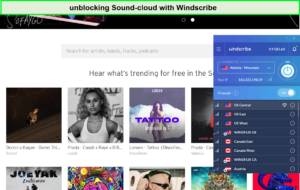unblocking-Soundcloud-with-Windscribe-outside-USA