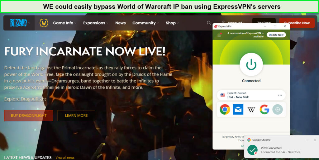 Bypass-world-of-warcraft-ip-ban-with-expressvpn
