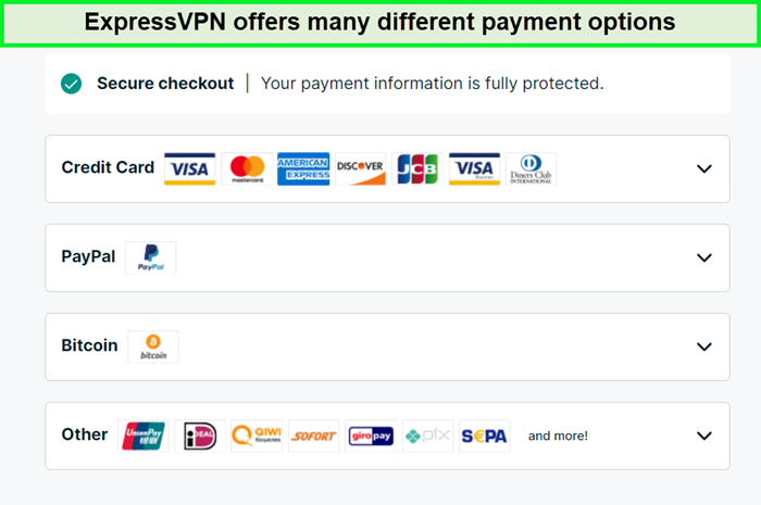 ExpressVPN-review-payment-options