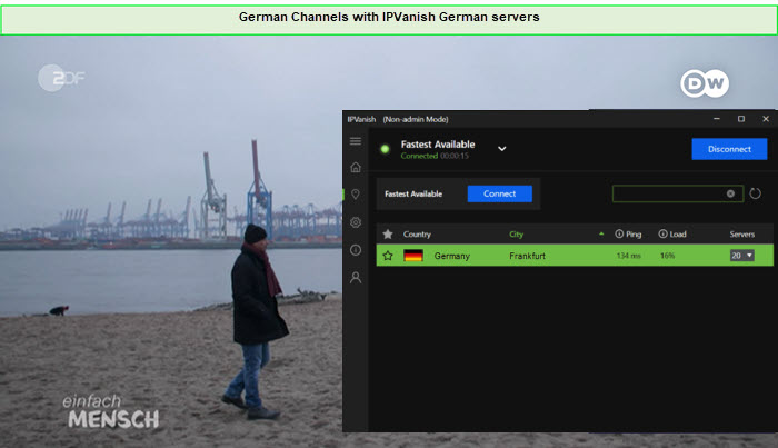 IPVanish-German-Servers-unblock-streaming