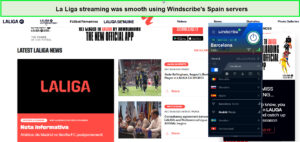 La-Liga-streaming-with-Windscribe-in-UAE