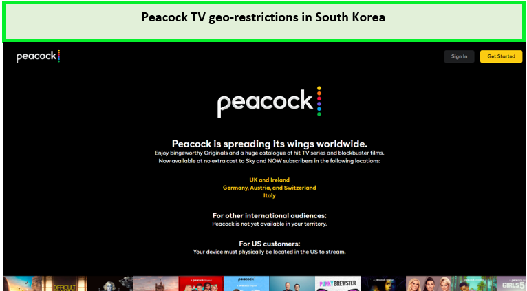 Peacock-TV-geo-restriction-error-in-South-Korea