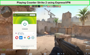 Playing-Counter-Strike-2-using-ExpressVPN-in-USA