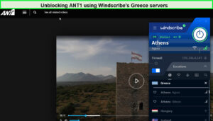 Unblocking-ANT1-using-Windscribe-in-UAE