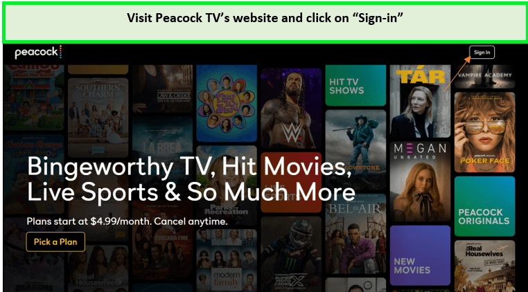 Visit-Peacock-TV-website-and-click-on-sign-in-in-uae 
