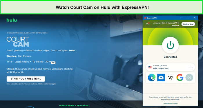 Watch-Court-Cam-on-Hulu-with-ExpressVPN-in-France