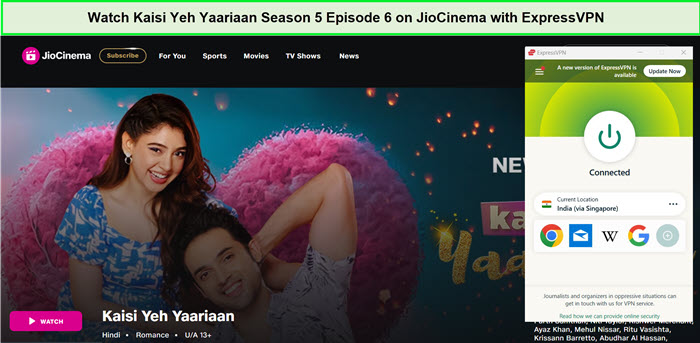 Watch-Kaisi-Yeh-Yaariaan-Season-5-Episode-6-in-New Zealand-on-JioCinema-with-ExpressVPN