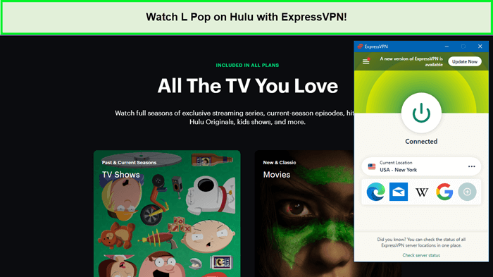 Watch-L-Pop-on-Hulu-with-ExpressVPN-in-India