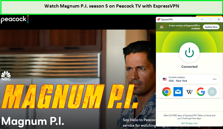 unblock-Magnum-P-I-season-5-in-UK-on-Peacock-TV