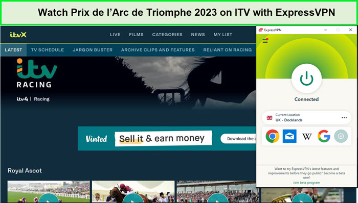  Beobachten Sie den Prix de l'Arc de Triomphe 2023 in - Deutschland Auf ITV mit ExpressVPN 