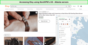Access Etsy using NordVPN in Malaysia