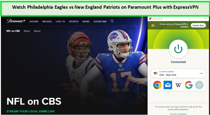 Watch-philadelphia-eagles-vs-new-england-patriots  -on-Paramount Plus-using-ExpressVPN