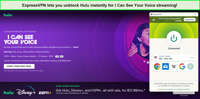 expressvpn-unblocks-i-can-see-your-voice-on-huluin-Australia