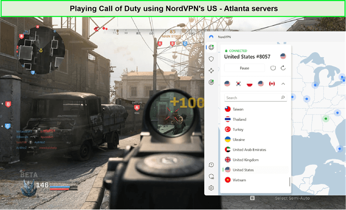 playing-call-of-duty-in-India-unblocked-by-nordvpn