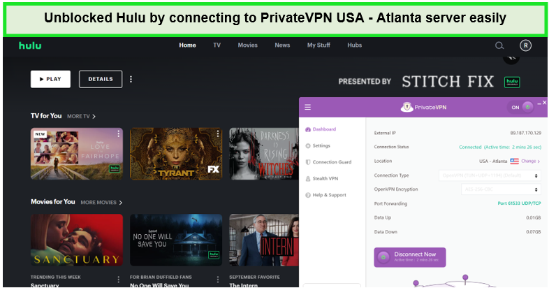 privatevpn-unblocked-hulu-outside-USA