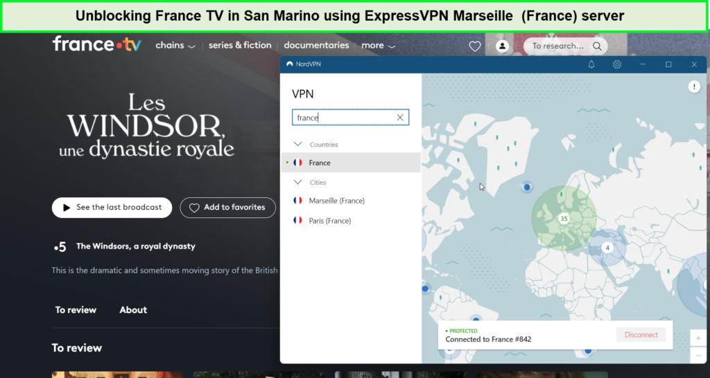 unblock-france-tv-in-san-marino-with-nordvpn-For France Users