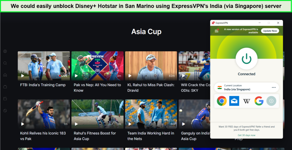 unblocking-disney-hotstar-in-san-marino-with-expressvpn-For France Users