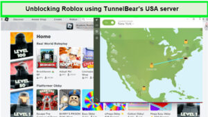 unblocking-roblox-with-TunnelBear-in-Australia