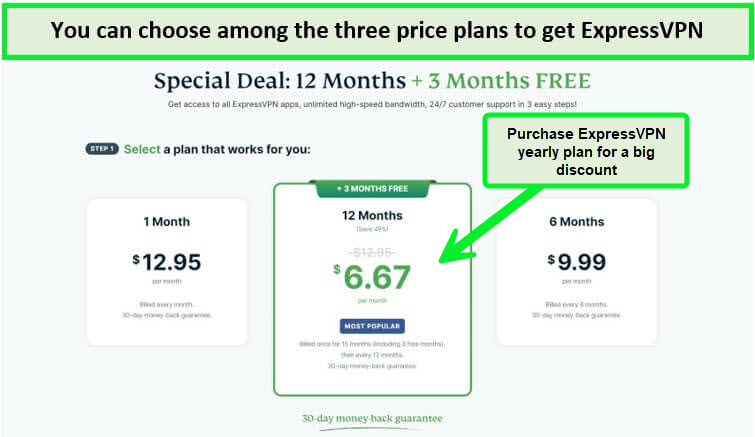 expressvpn-price-plan-in-USA