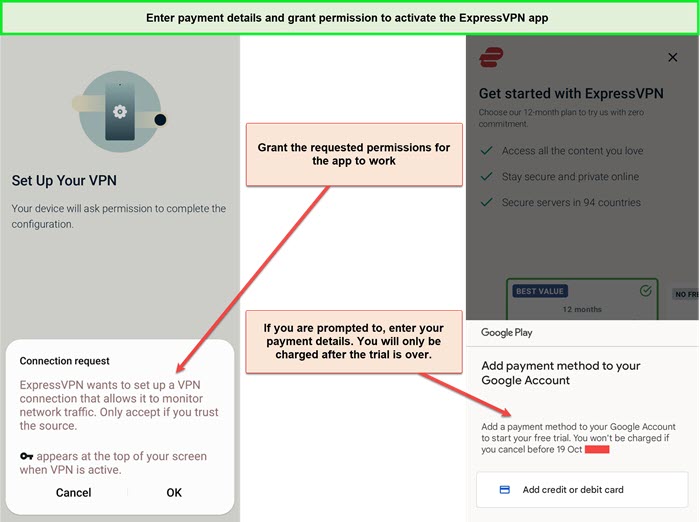 Enter-payment details-and-enter-Expressvpn-permissions--