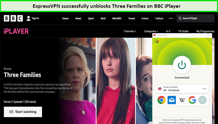 Express-VPN-Unblock-Three-Families-in-Spain-on-BBC-iPlayer