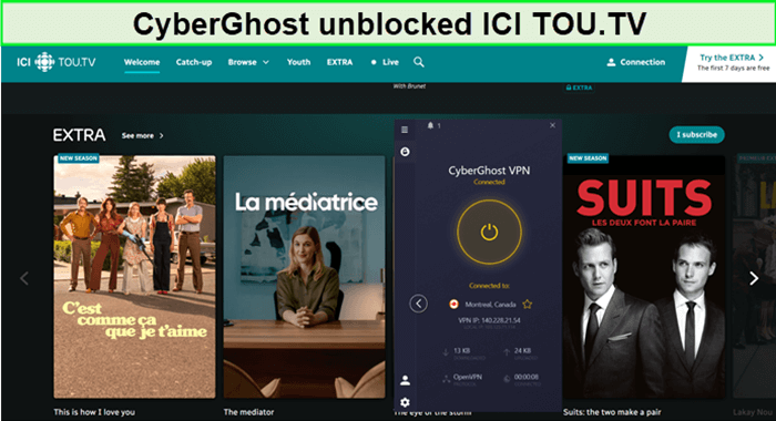unblocked-ici-tou-tv-with-cyberghost-in-South Korea