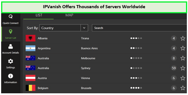 servidores-ipvanish-en-todo-el-mundo- Espana 