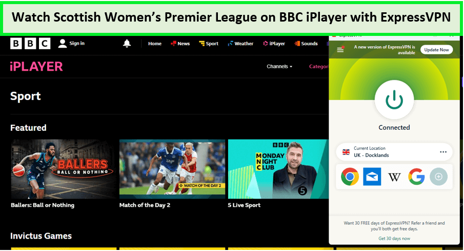  Beobachte die Scottish Women's Premier League in - Deutschland Auf BBC iPlayer mit ExpressVPN 