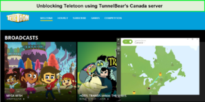 Unblocking-Teletoon-using-TunnelBear-outside-Canada