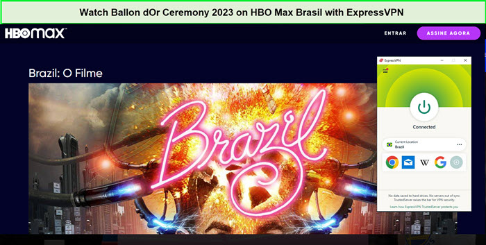 Guarda la cerimonia della Pallone d'Oro 2023 in - Italia -Su-HBO-Max-Brasile-con-ExpressVPN 
