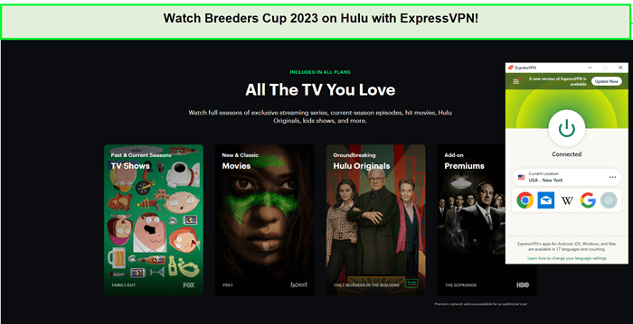 Watch-Breeders-Cup-2023-on-Hulu-with-ExpressVPN-in-Hong Kong