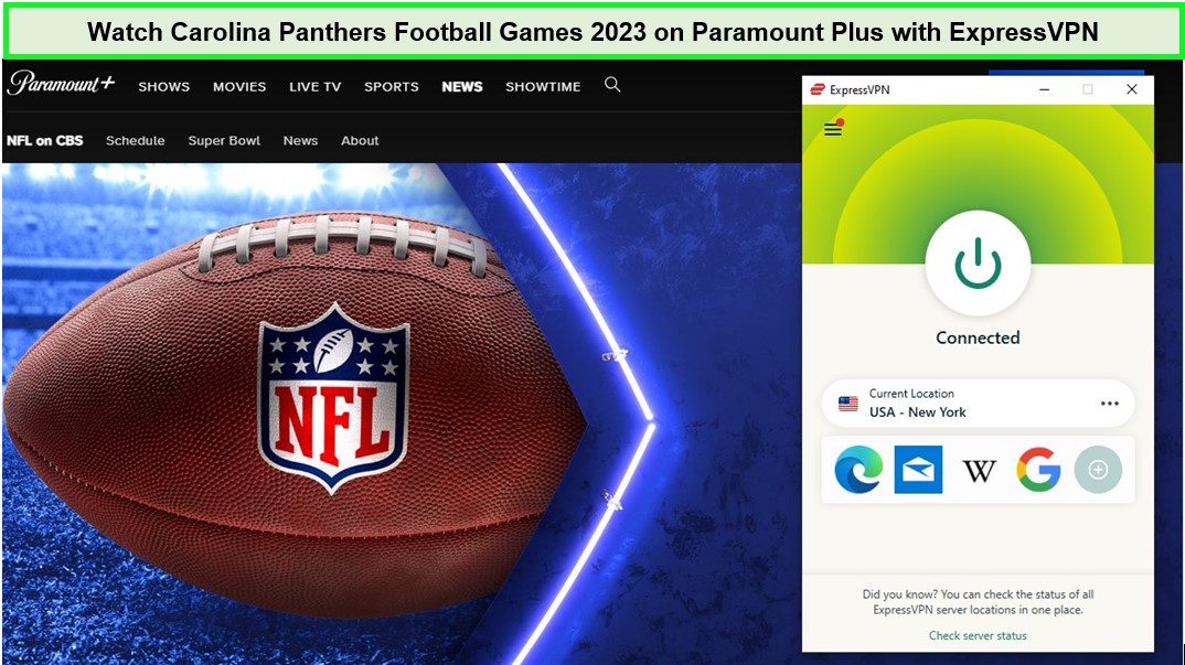 Guarda i giochi di football dei Carolina Panthers 2023. [intent origin=