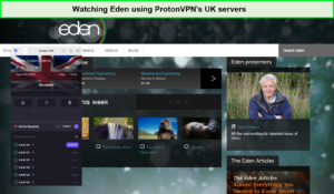 Watch-Eden-using-ProtonVPN-in-India