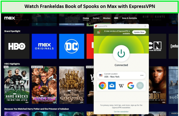 Watch-Frankeldas-Book-of-Spooks-in-New Zealand-on-Max-with-ExpressVPN