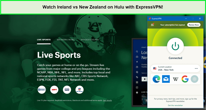 Watch-Ireland-vs-New-Zealand-on-Hulu-with-ExpressVPN-in-France