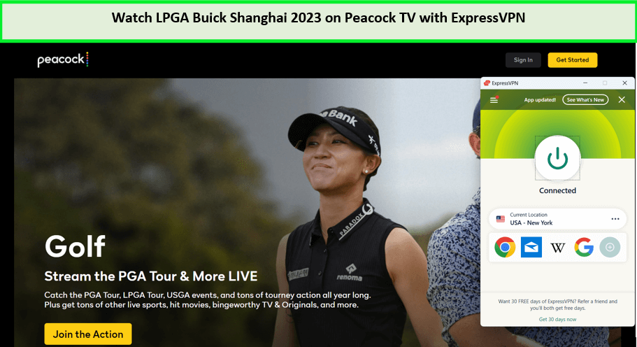 Watch-LPGA-Buick-Shanghai-2023-in-South Korea-on-Peacock-with-ExpressVPN