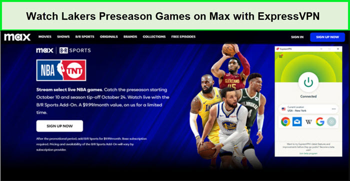 Watch-Lakers-Preseason-Games-in-South Korea-On-Max-with-ExpressVPN