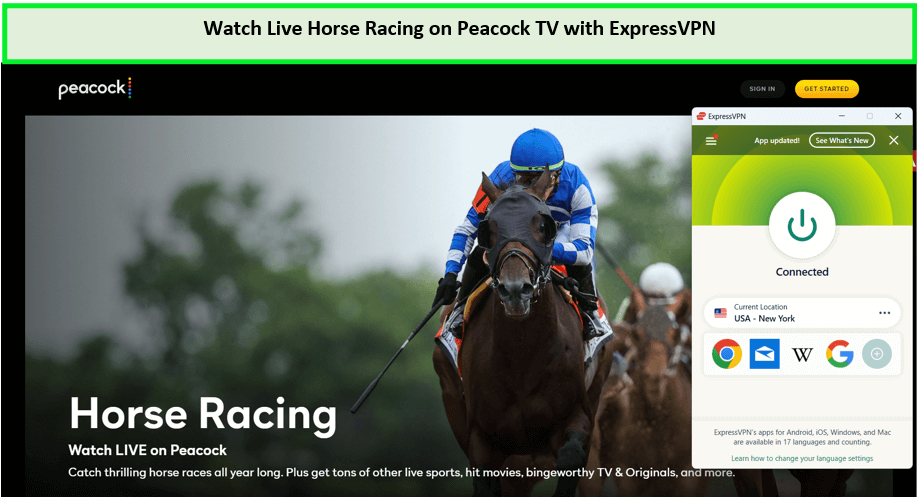 Watch-Live-Horse-Racing-in-Netherlands-on-Peacock-with-ExpressVPN