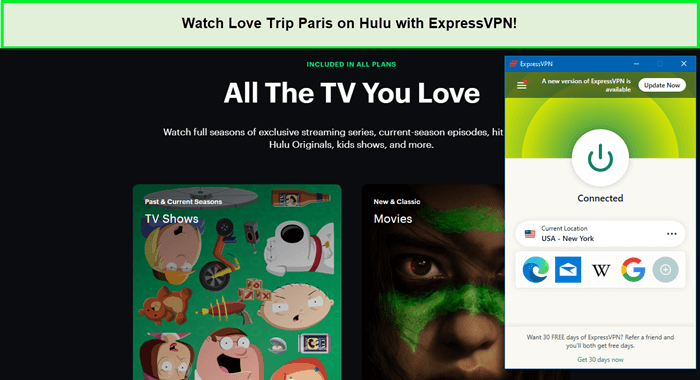 Watch-Love-Trip-Paris-on-Hulu-with-ExpressVPN-in-Canada