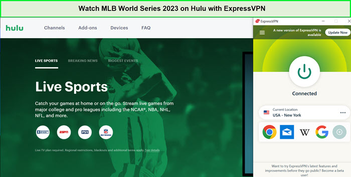 Watch-MLB-World-Series-2023-in-Spain-on-Hulu-with-ExpressVPN