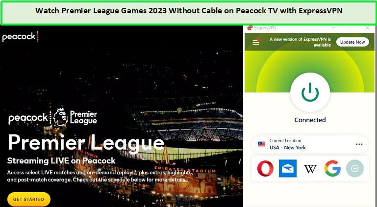  Beobachte die Premier League 2023 ohne Kabel. in - Deutschland Auf Peacock TV mit ExpressVPN 