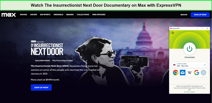  Schau dir den Insurrektionisten-Dokumentarfilm nebenan an. in - Deutschland Auf Max mit ExpressVPN 