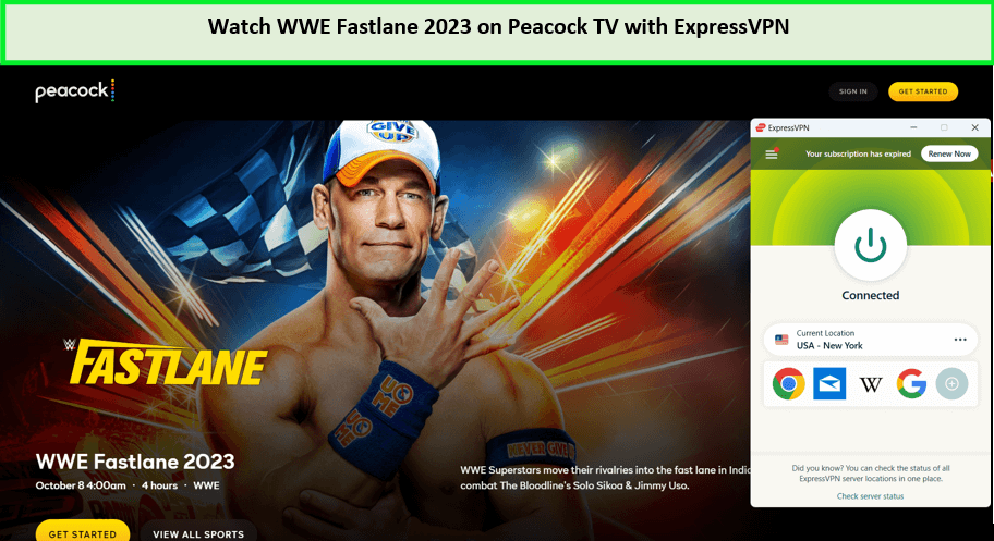 unblock-WWE-Fastlane-2023-outside-USA-on-Peacock-with-ExpressVPN
