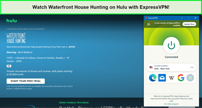 Watch-Waterfront-House-Hunting-on-Hulu-with-ExpressVPN-in-New Zealand