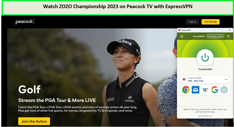 Watch-ZOZO-Championship-2023-in-New Zealand-on-Peacock-with-ExpressVPN